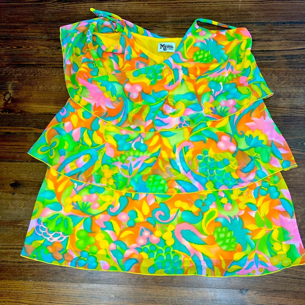 Mumu Show me your MUMU Suarez Ruffle Dress in excellent almost unworn condition.